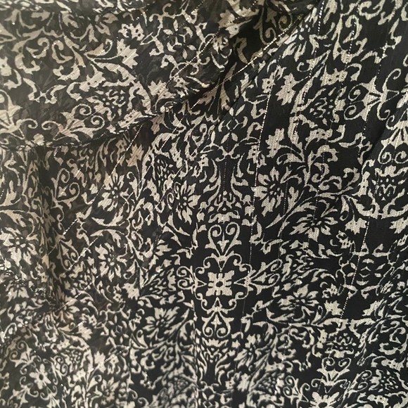 Mango Grace Abstract Ruffled Mini Dress - Picture 10 of 13